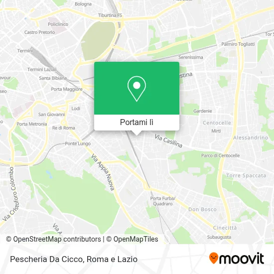 Mappa Pescheria Da Cicco