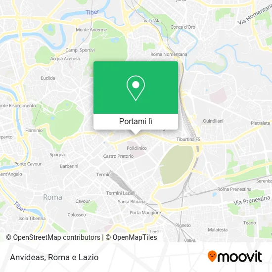 Mappa Anvideas
