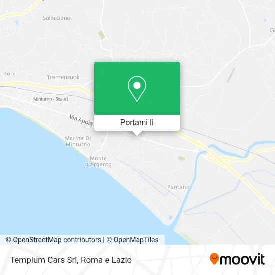Mappa Templum Cars Srl