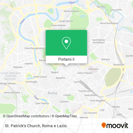 Mappa St. Patrick's Church
