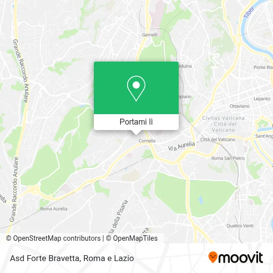 Mappa Asd Forte Bravetta