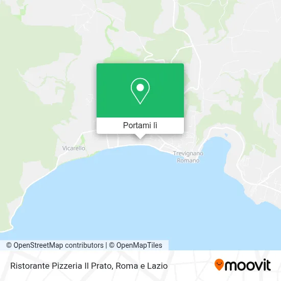 Mappa Ristorante Pizzeria Il Prato
