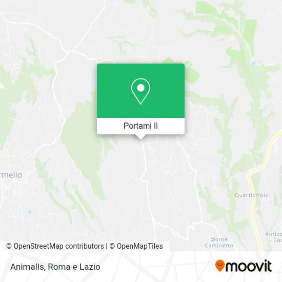 Mappa Animalls