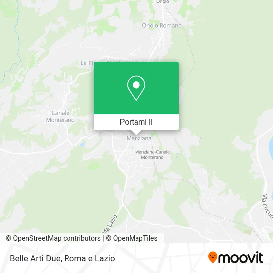 Mappa Belle Arti Due