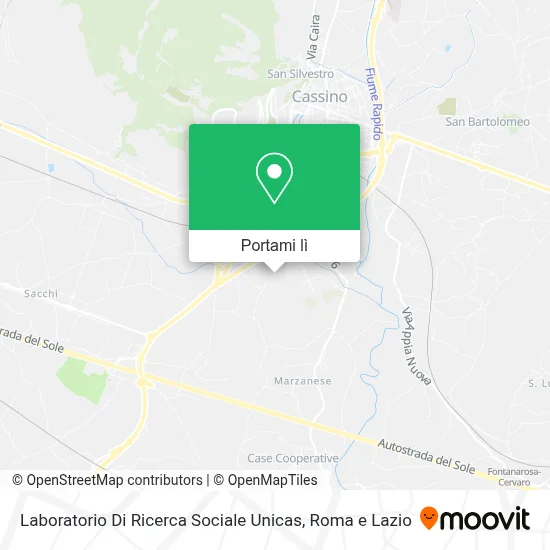 Mappa Laboratorio Di Ricerca Sociale Unicas