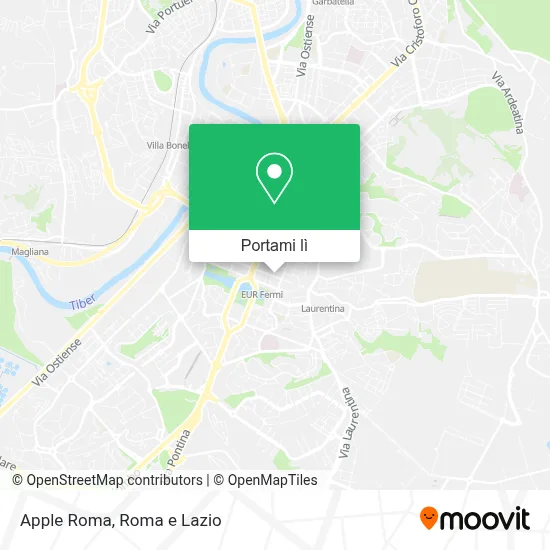 Mappa Apple Roma