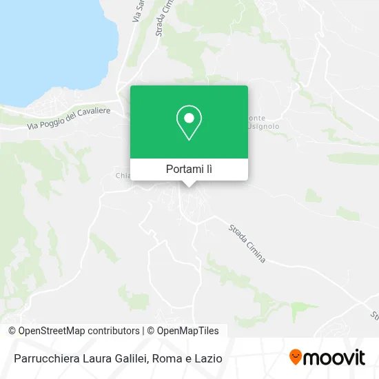 Mappa Parrucchiera Laura Galilei