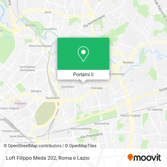 Mappa Loft Filippo Meda 202