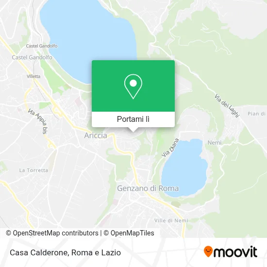 Mappa Casa Calderone