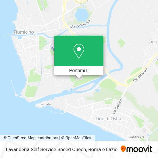Mappa Lavanderia Self Service Speed Queen