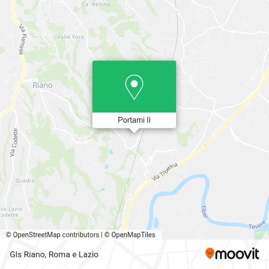 Mappa Gls Riano