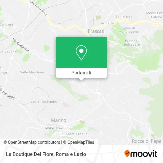 Mappa La Boutique Del Fiore