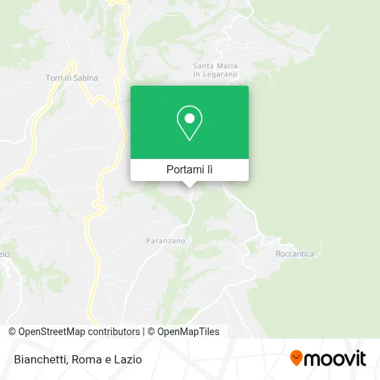 Mappa Bianchetti