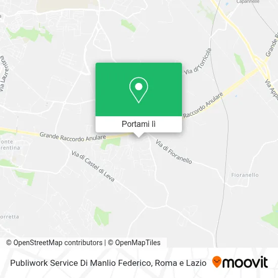 Mappa Publiwork Service Di Manlio Federico