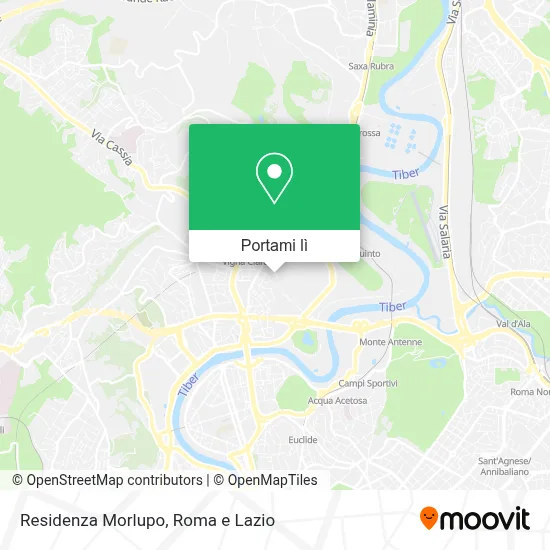 Mappa Residenza Morlupo