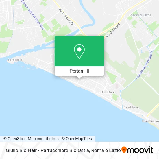 Mappa Giulio Bio Hair - Parrucchiere Bio Ostia