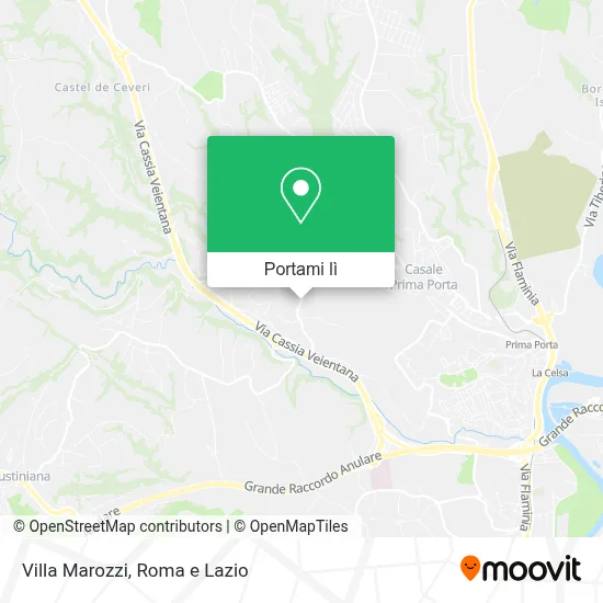 Mappa Villa Marozzi