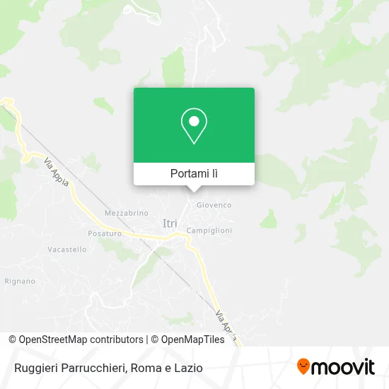 Mappa Ruggieri Parrucchieri