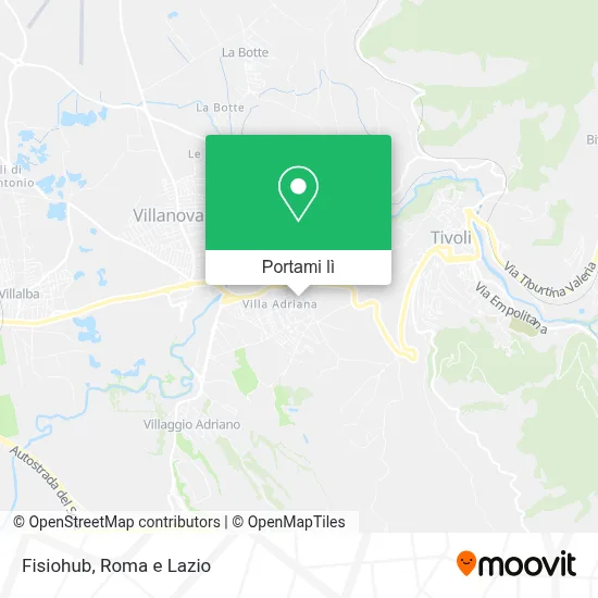 Mappa Fisiohub