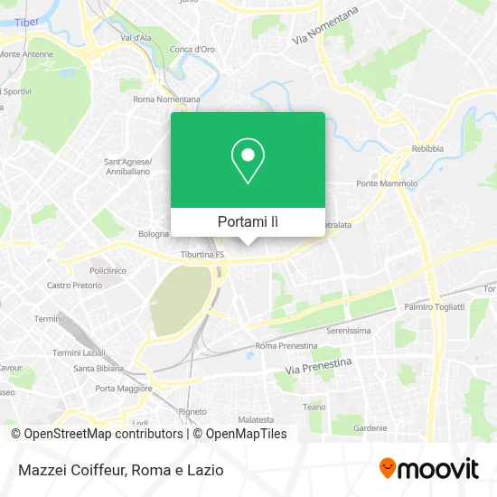 Mappa Mazzei Coiffeur