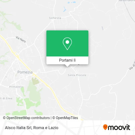 Mappa Alsco Italia Srl