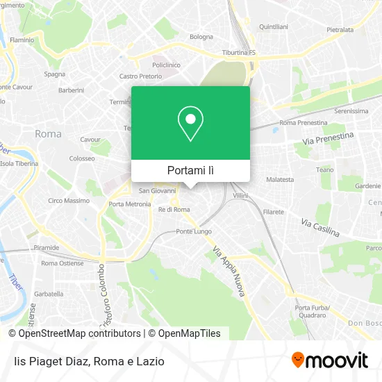 Mappa Iis Piaget Diaz