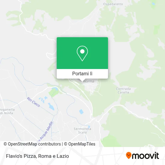 Mappa Flavio's Pizza