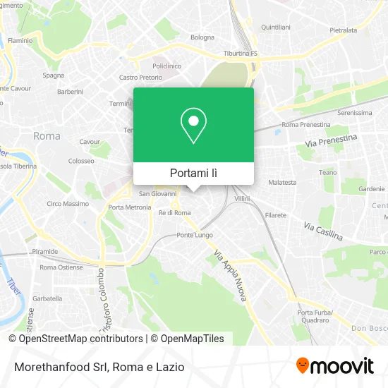 Mappa Morethanfood Srl