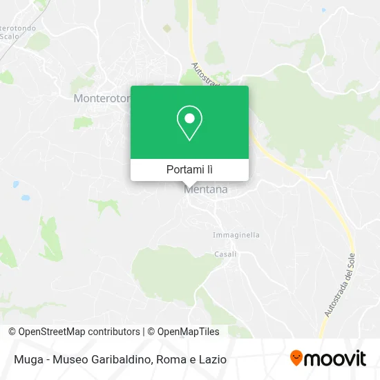 Mappa Muga - Museo Garibaldino