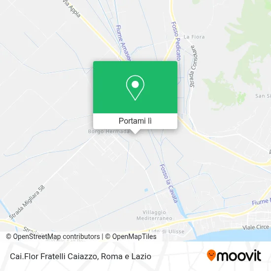 Mappa Cai.Flor Fratelli Caiazzo