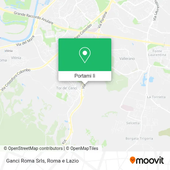 Mappa Ganci Roma Srls