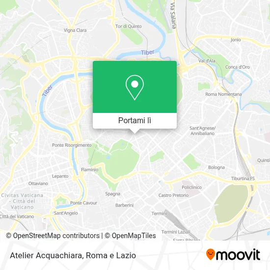 Mappa Atelier Acquachiara