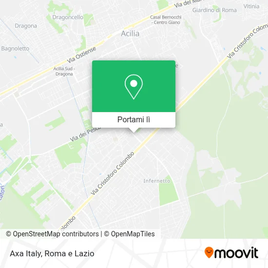 Mappa Axa Italy