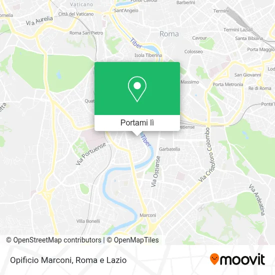 Mappa Opificio Marconi