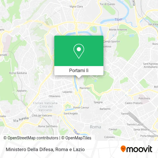 Mappa Ministero Della Difesa