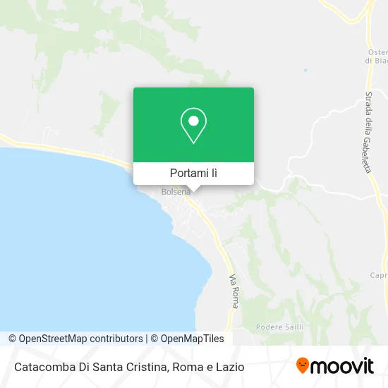 Mappa Catacomba Di Santa Cristina