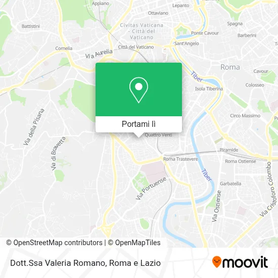 Mappa Dott.Ssa Valeria Romano
