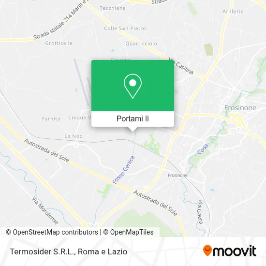 Mappa Termosider S.R.L.