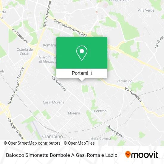 Mappa Baiocco Simonetta Bombole A Gas