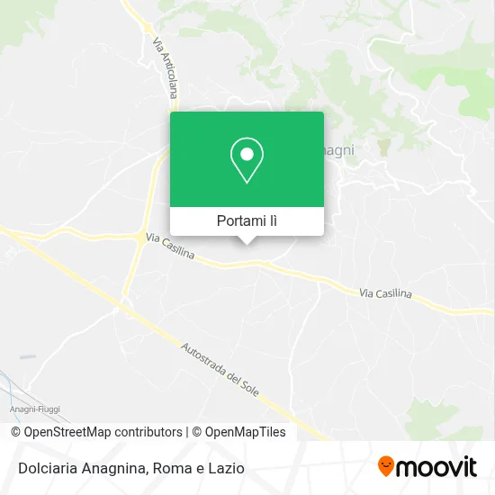 Mappa Dolciaria Anagnina