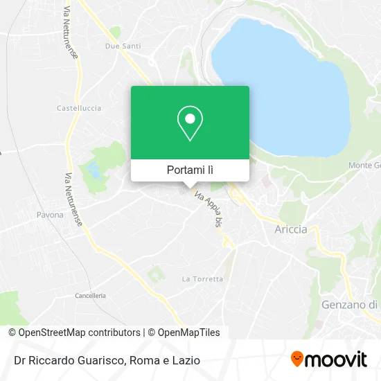 Mappa Dr Riccardo Guarisco