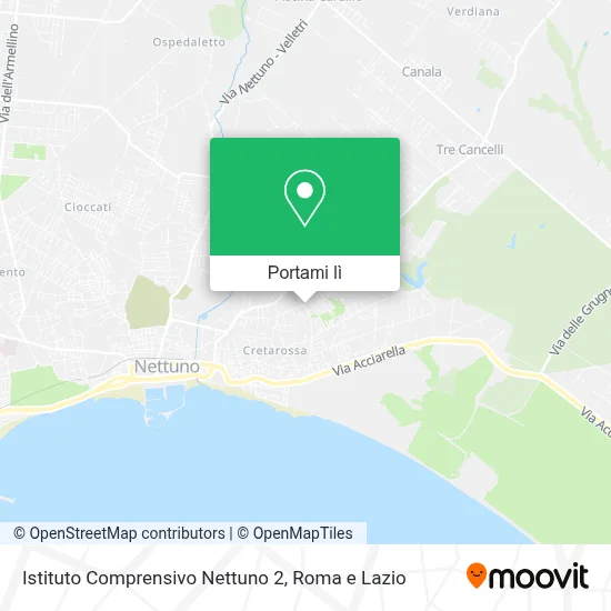 Mappa Istituto Comprensivo Nettuno 2