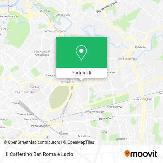 Mappa Il Caffettino Bar