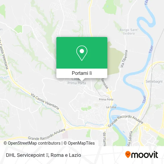 Mappa DHL Servicepoint ✅