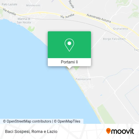 Mappa Baci Sospesi