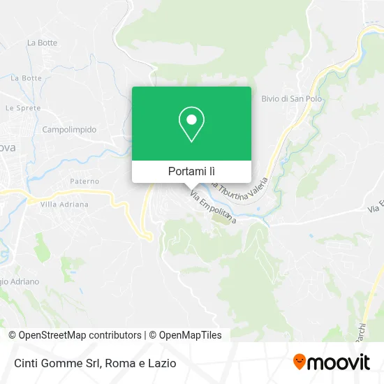 Mappa Cinti Gomme Srl