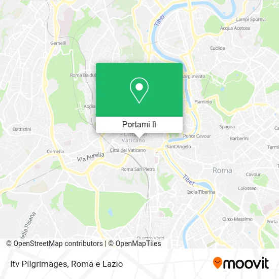 Mappa Itv Pilgrimages