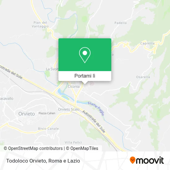 Mappa Todoloco Orvieto