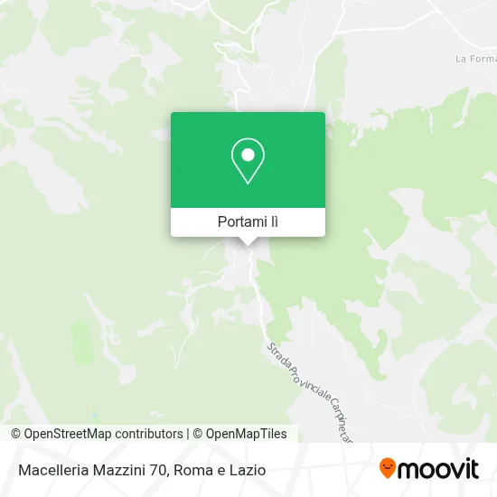 Mappa Macelleria Mazzini 70