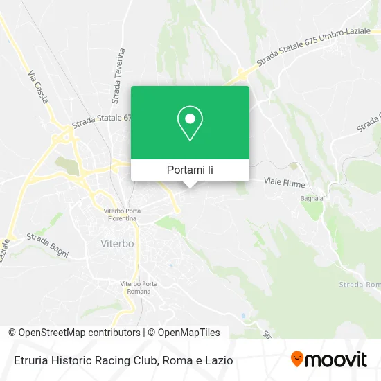 Mappa Etruria Historic Racing Club